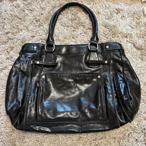 Longchamp Rousseau Black Patent leather bag - Picture 6 of 10